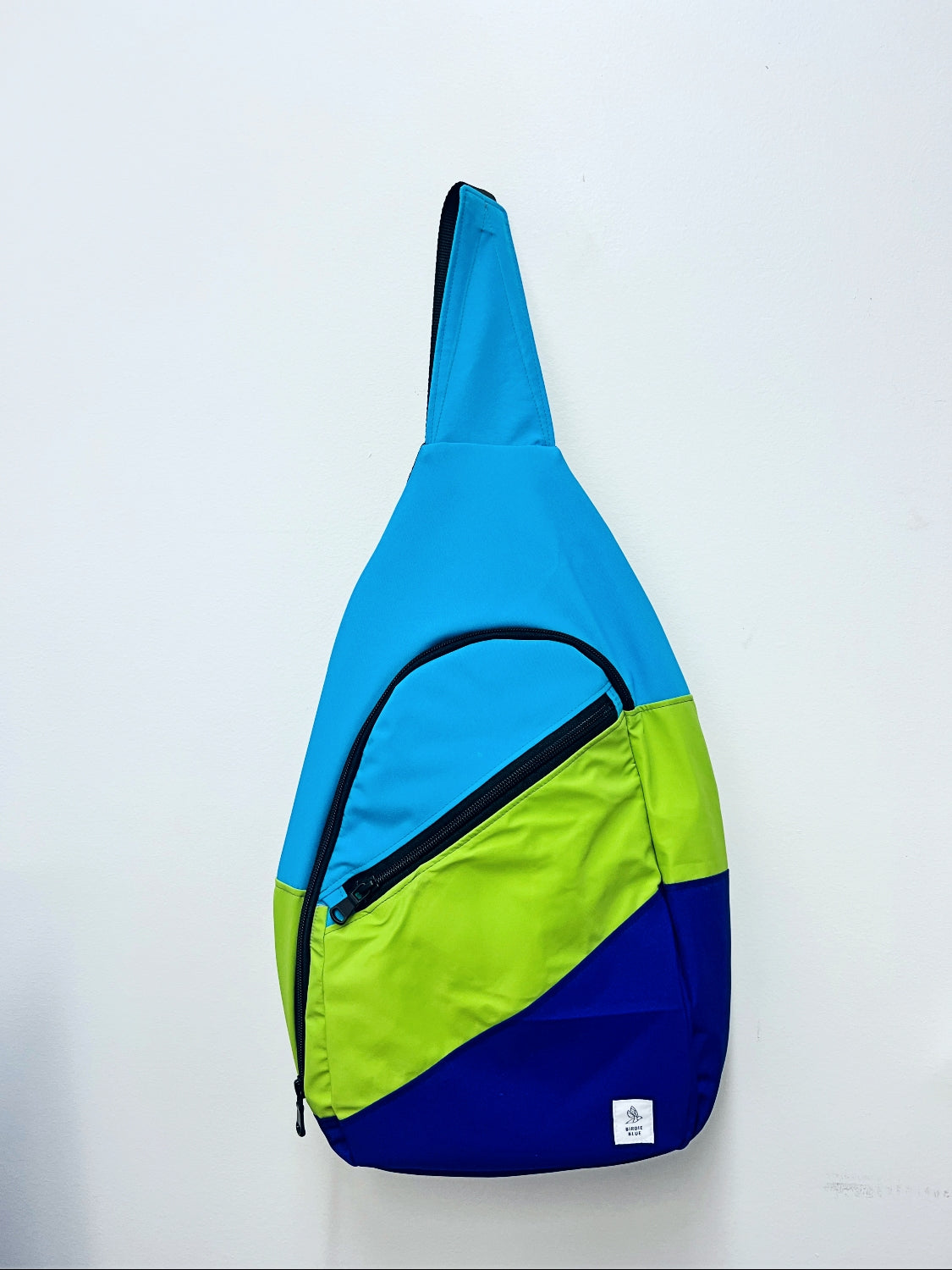 Ameribag Blue and Light Green Sling Bag with Front Flap 23in AmeriBag 10 main image 3